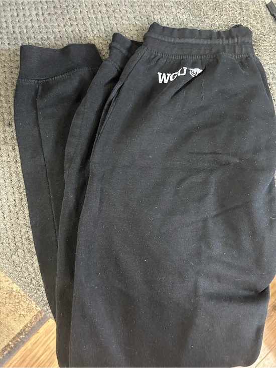 WGU Pants - Branded Black Women's Track Joggers